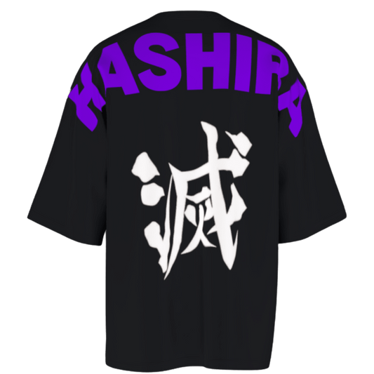 Hashira Oversized Black T-Shirt