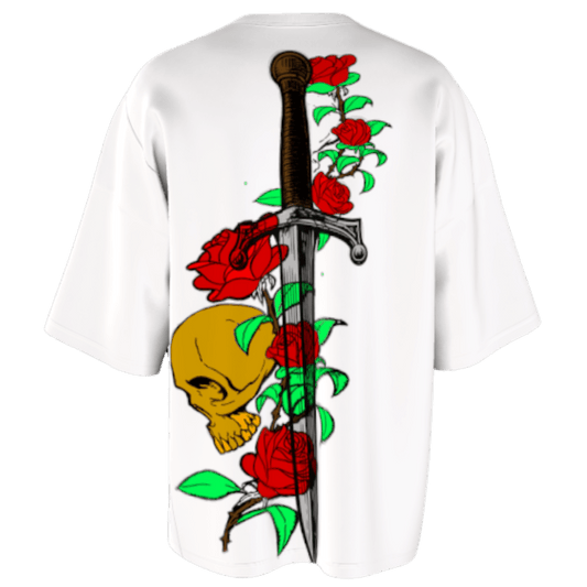 Love & War White Oversized T-Shirt