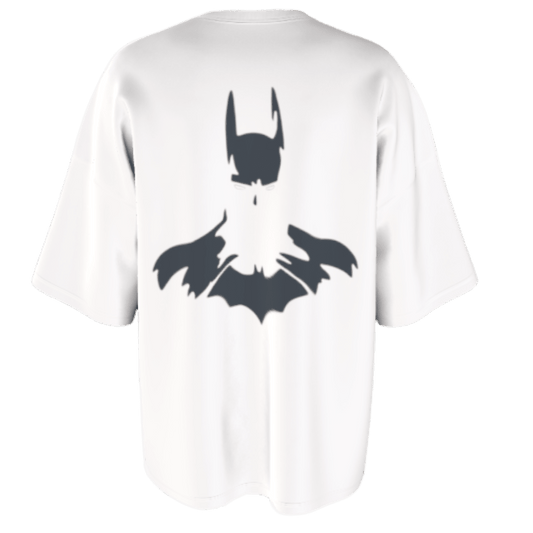 The Dark knight Offwhite Oversized T-Shirt