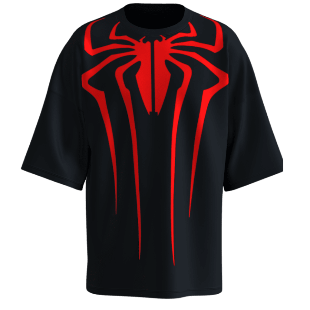 Venom Pulse Oversized Black T-Shirt