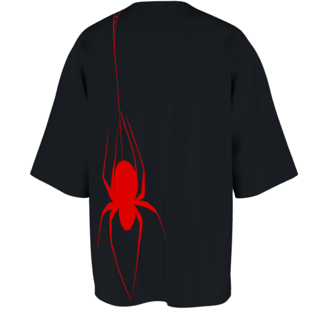 Venom Pulse Oversized Black T-Shirt