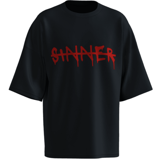 Sinner Black Oversized T-Shirt