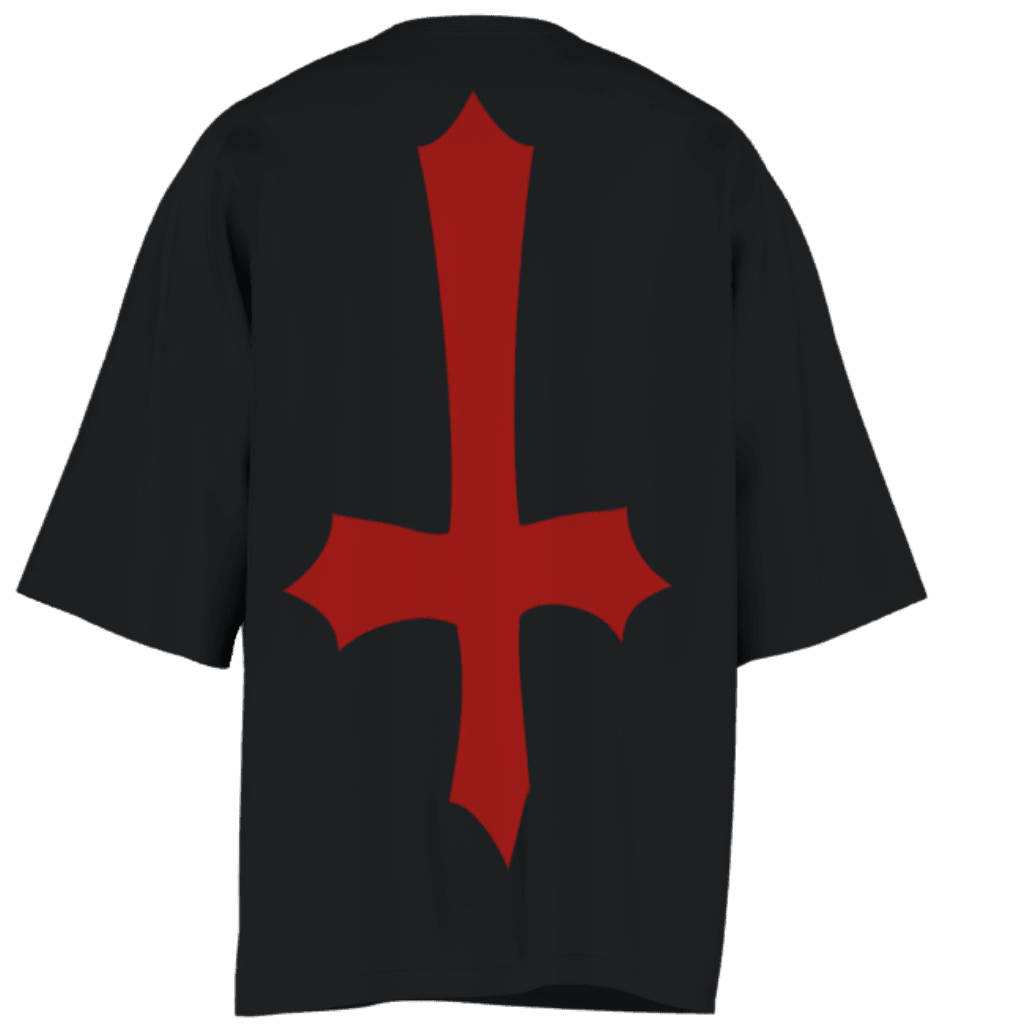 Sinner Black Oversized T-Shirt