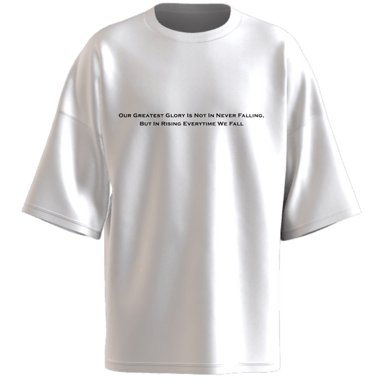The Dark knight Offwhite Oversized T-Shirt