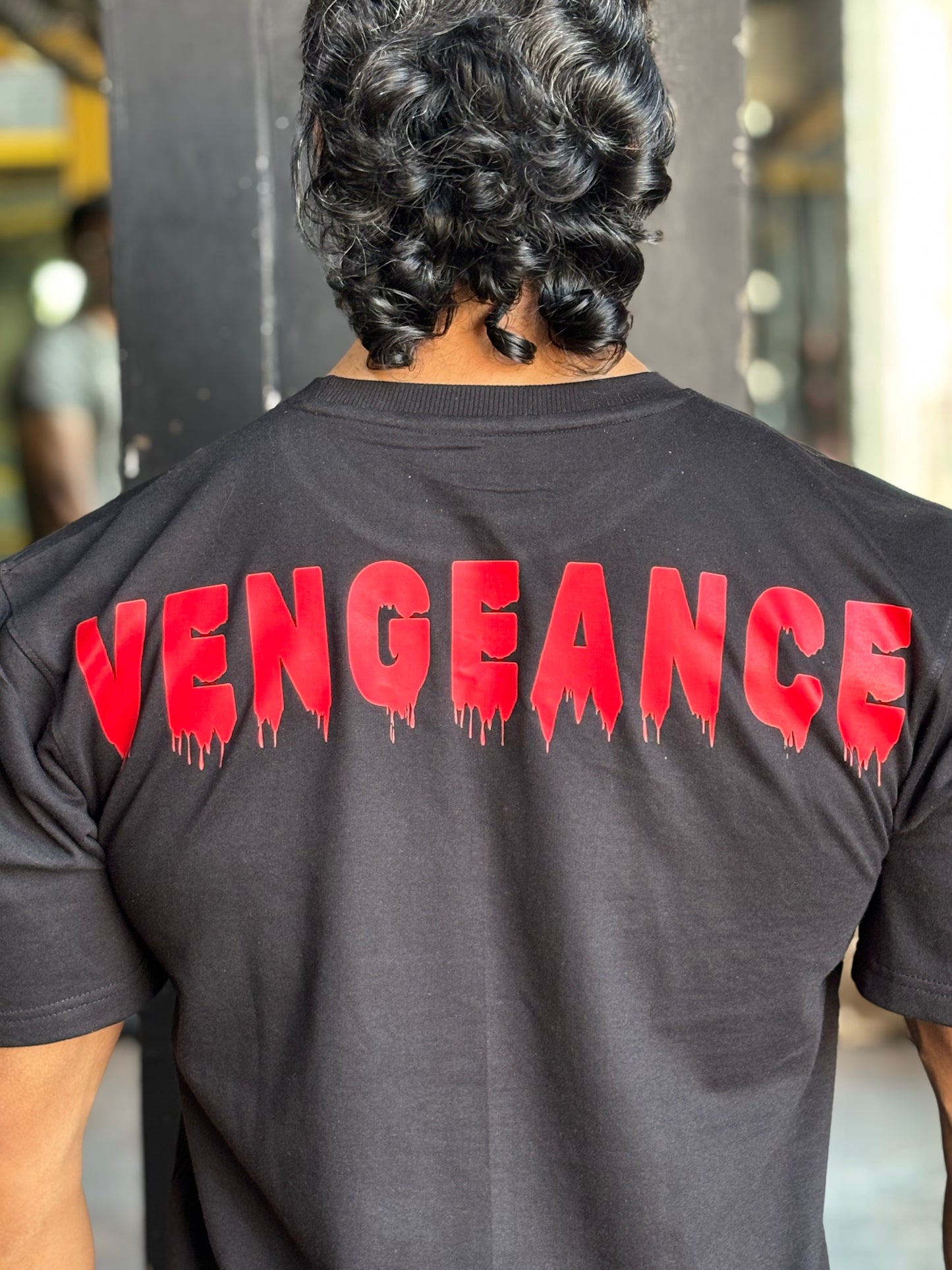 Batman Black Oversized T-Shirt (Vengeance)